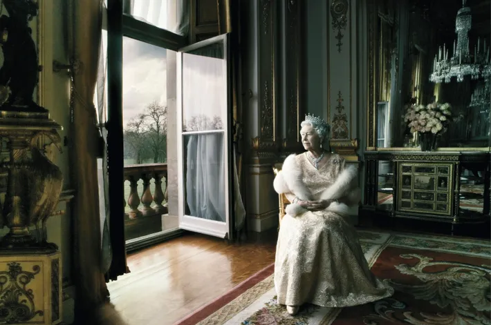 Queen Elizabeth portrait
