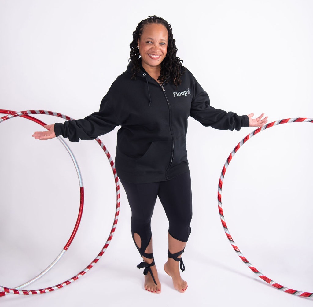 Erica Preston, founder of Hoop to the Rhythm®