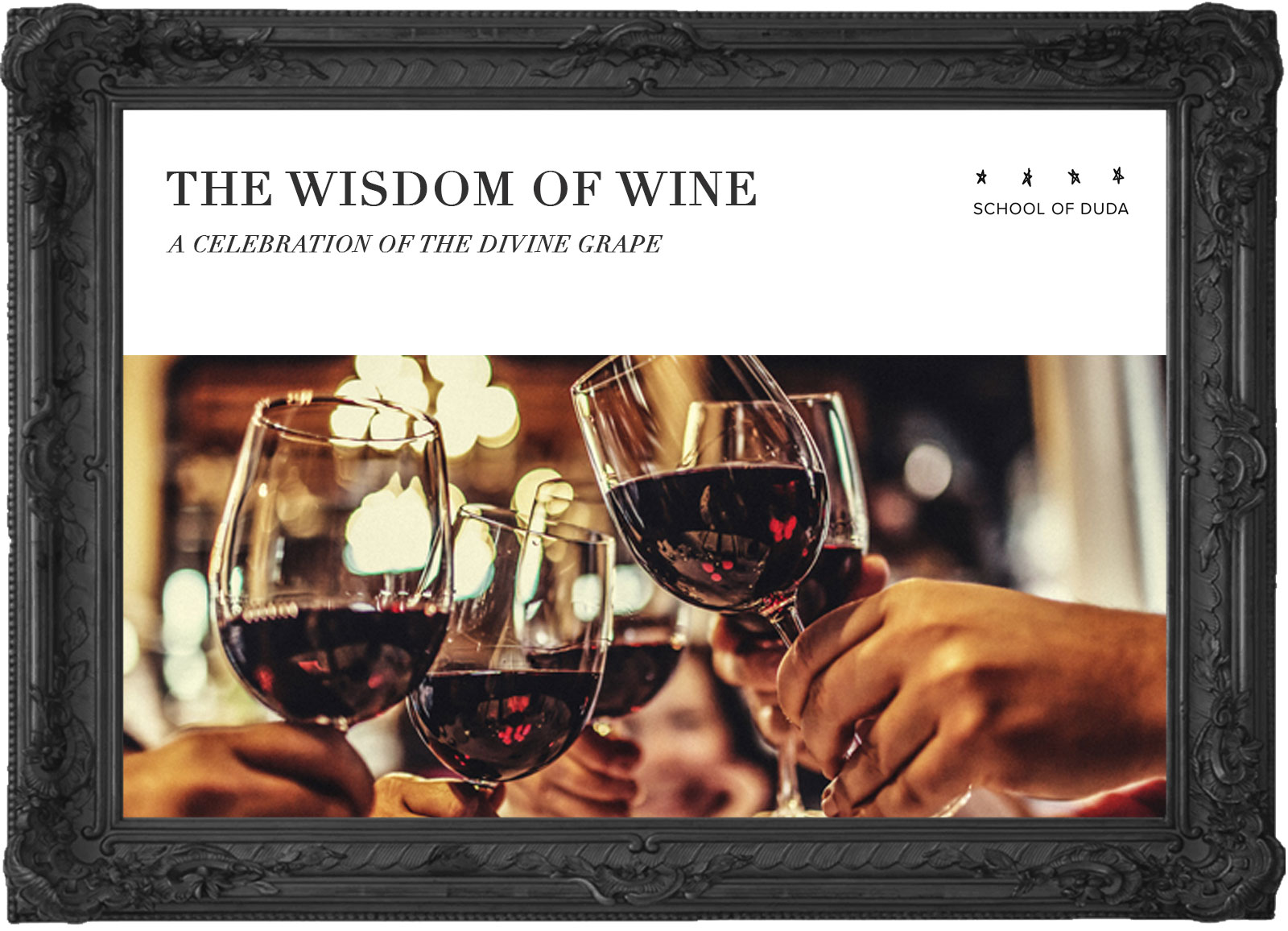THE WISDOM OF WINE - English Course