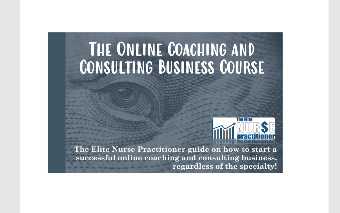 health coaching course
