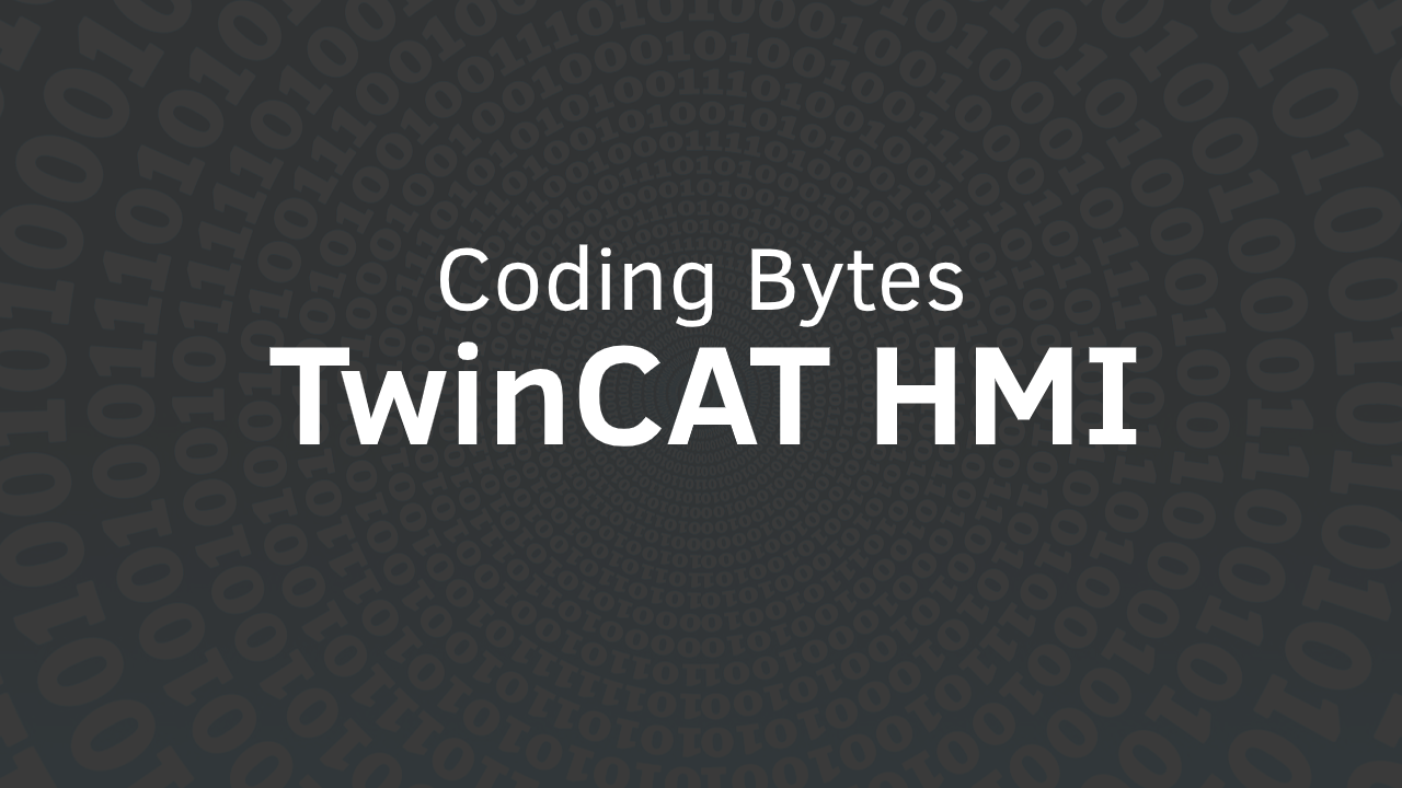 Coding Bytes TwinCAT HMI