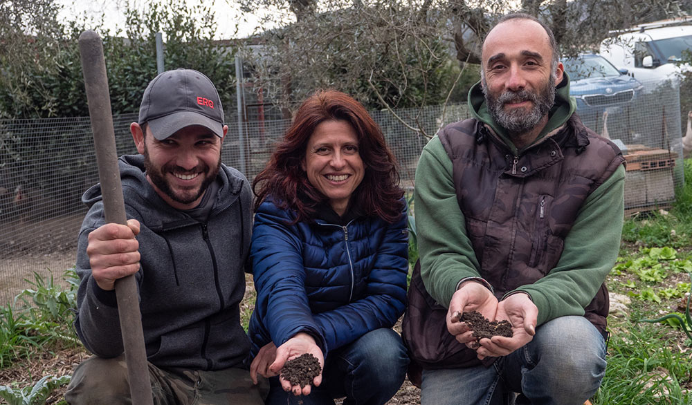 Cristiano Gallinella, Francesca Della Giovampaola e Fabio Pinzi