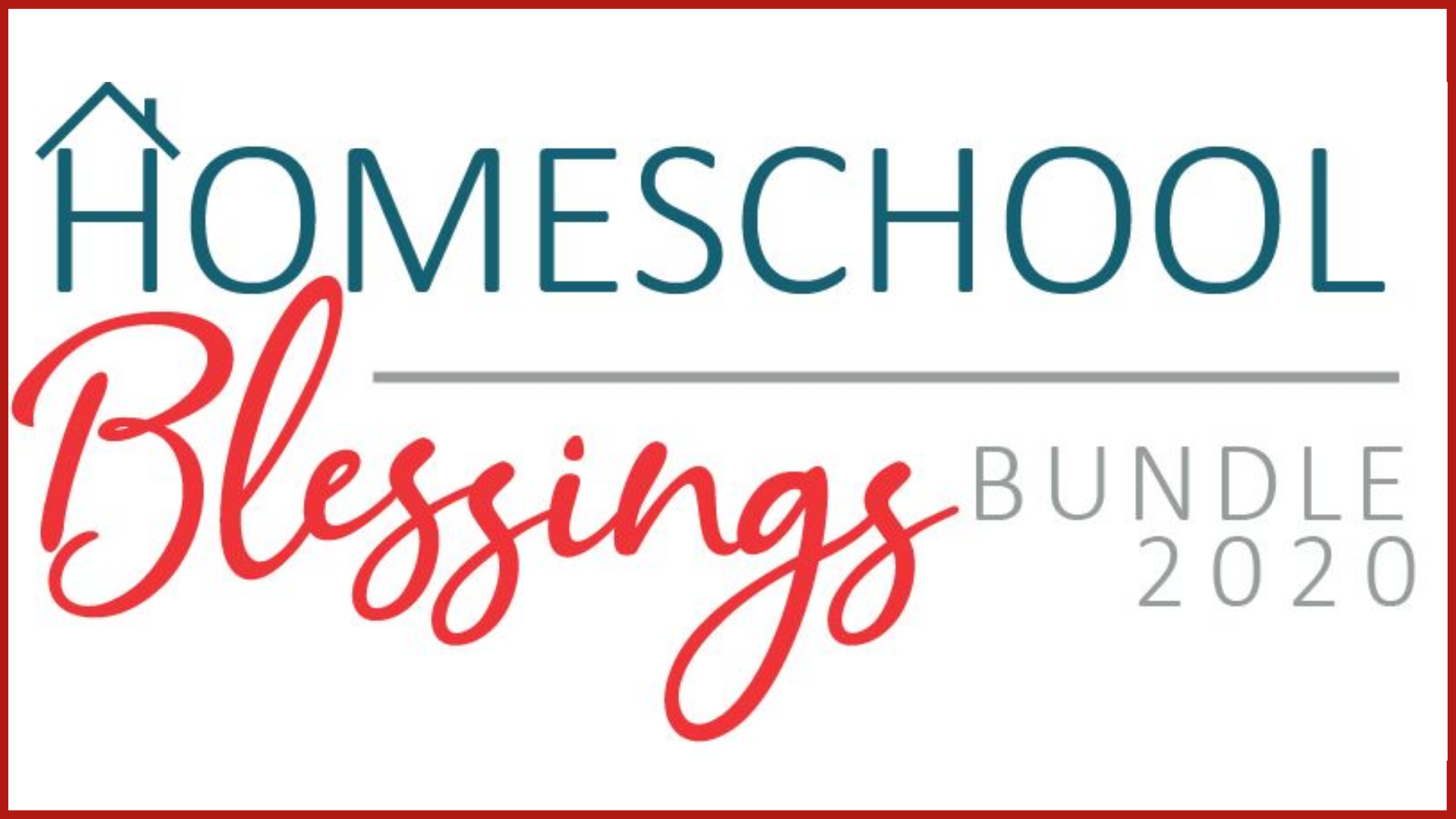 ﻿Homeschool Blessings Bundle 2020