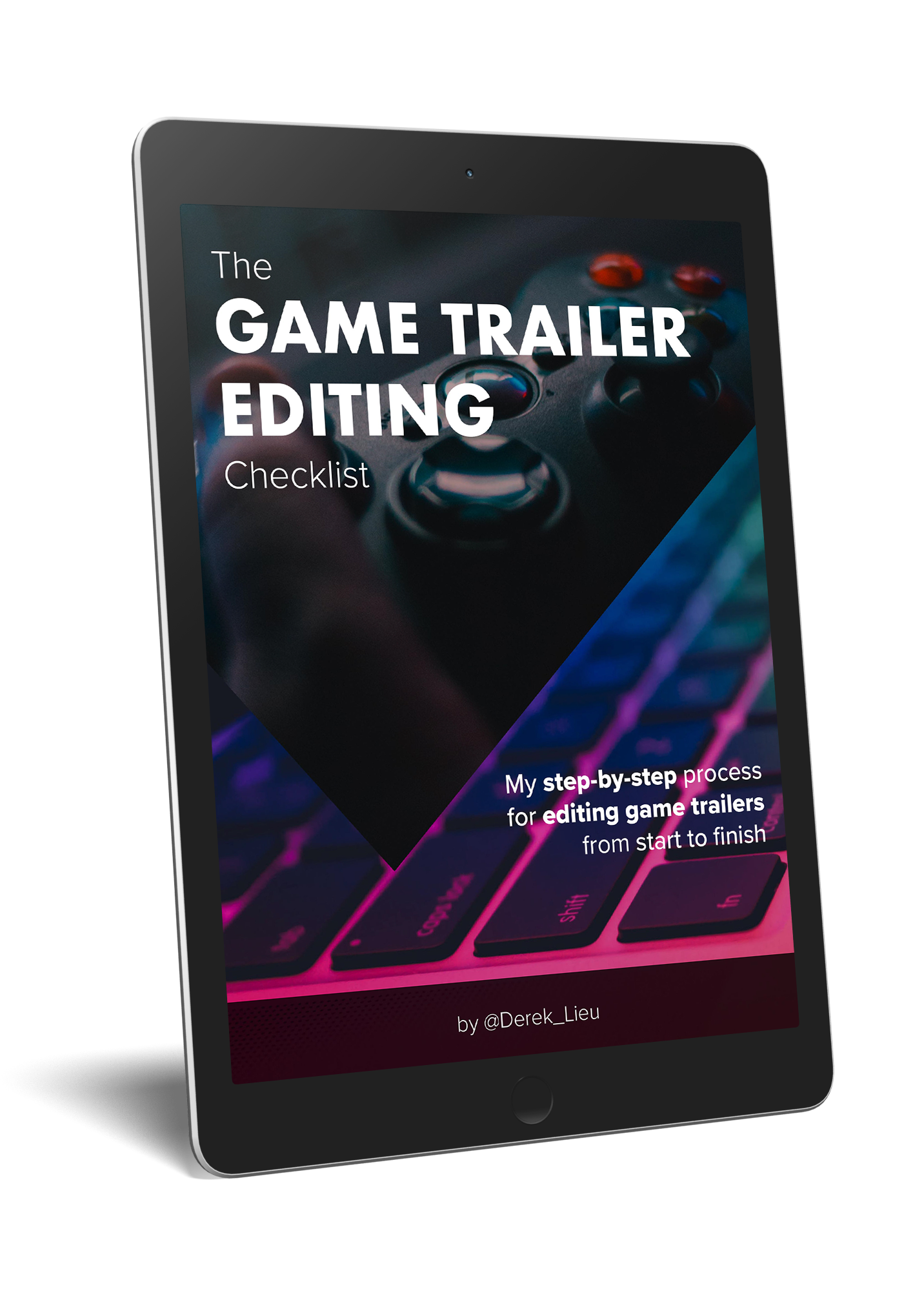 Game Trailer Editing Checklist