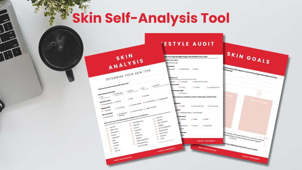 Unlock Your Skins Secrets with My Self-Analysis Tool!  Are you ready to unlock your skins mysteries? Look no further! My 3-page Skin Self-Analysis Tool is the key to radiant, healthy skin. Whether youre a skincare enthusiast or a curious beginner, this worksheet will empower you to take charge of your skin journey.