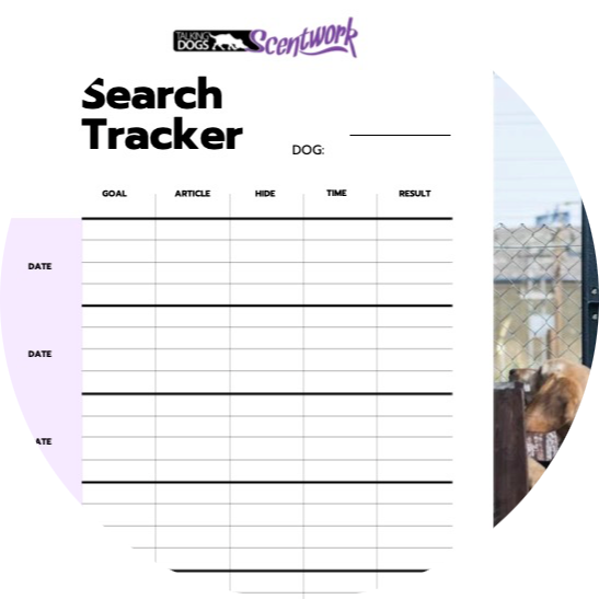 Scentwork search tracker