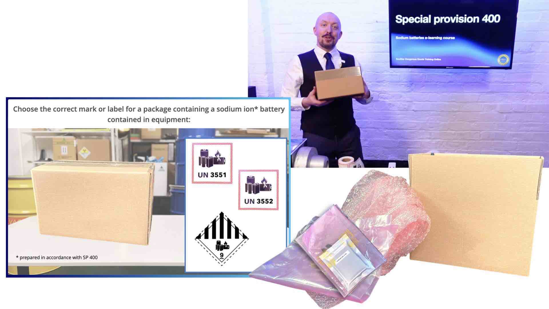 packing methods for sodium batteries