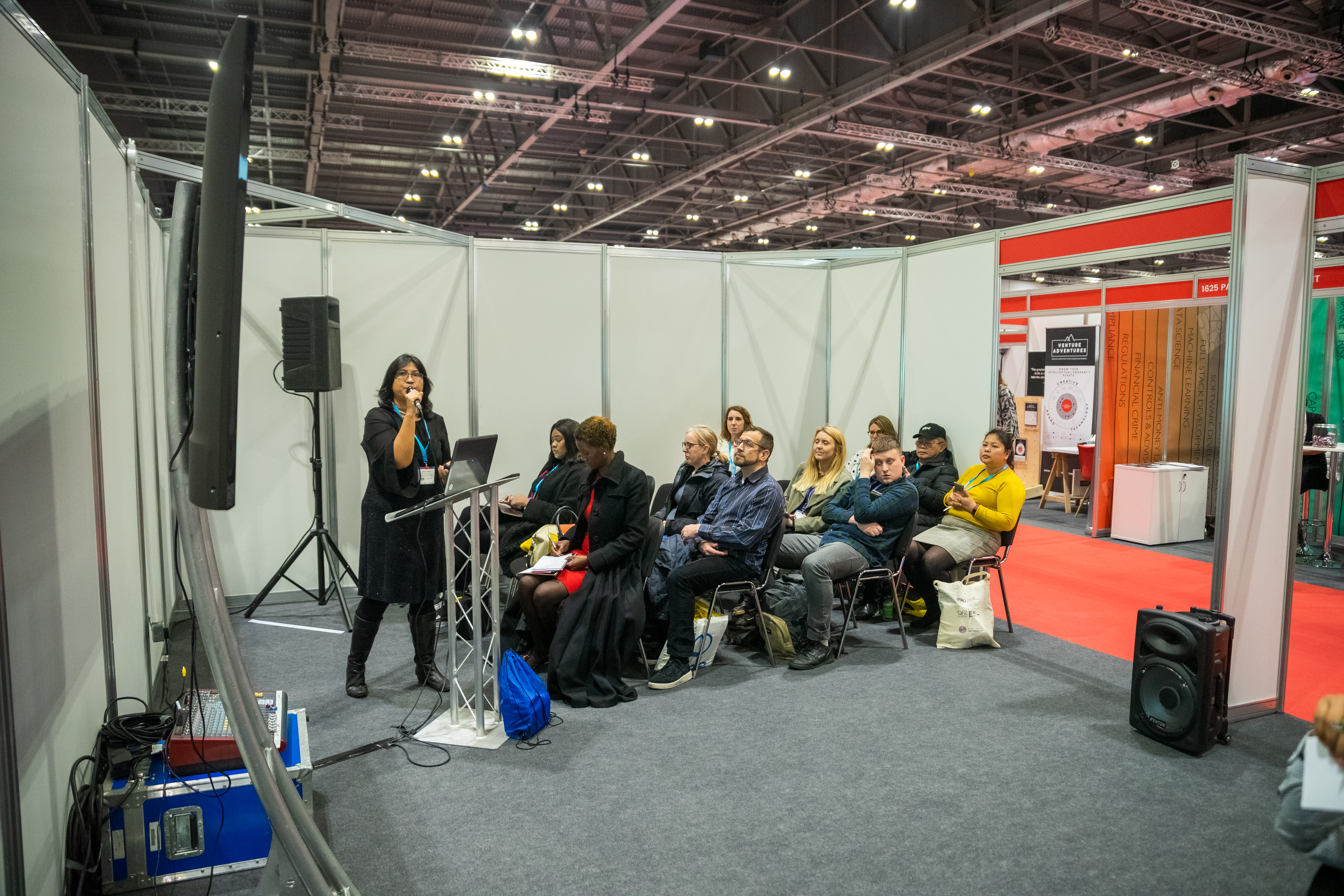 Dr Sarmila Sinha at the Business Show