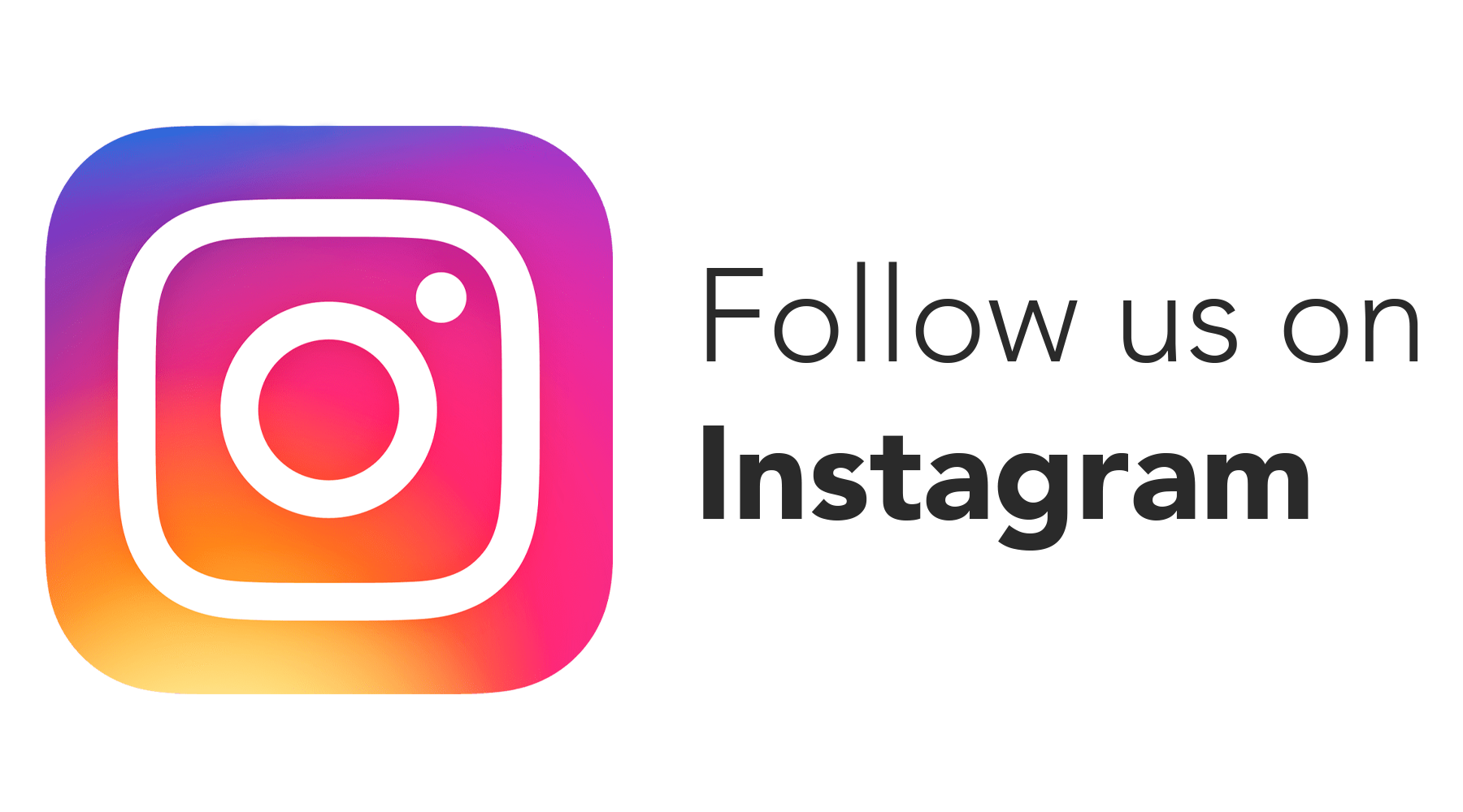 Follow us on Instagram