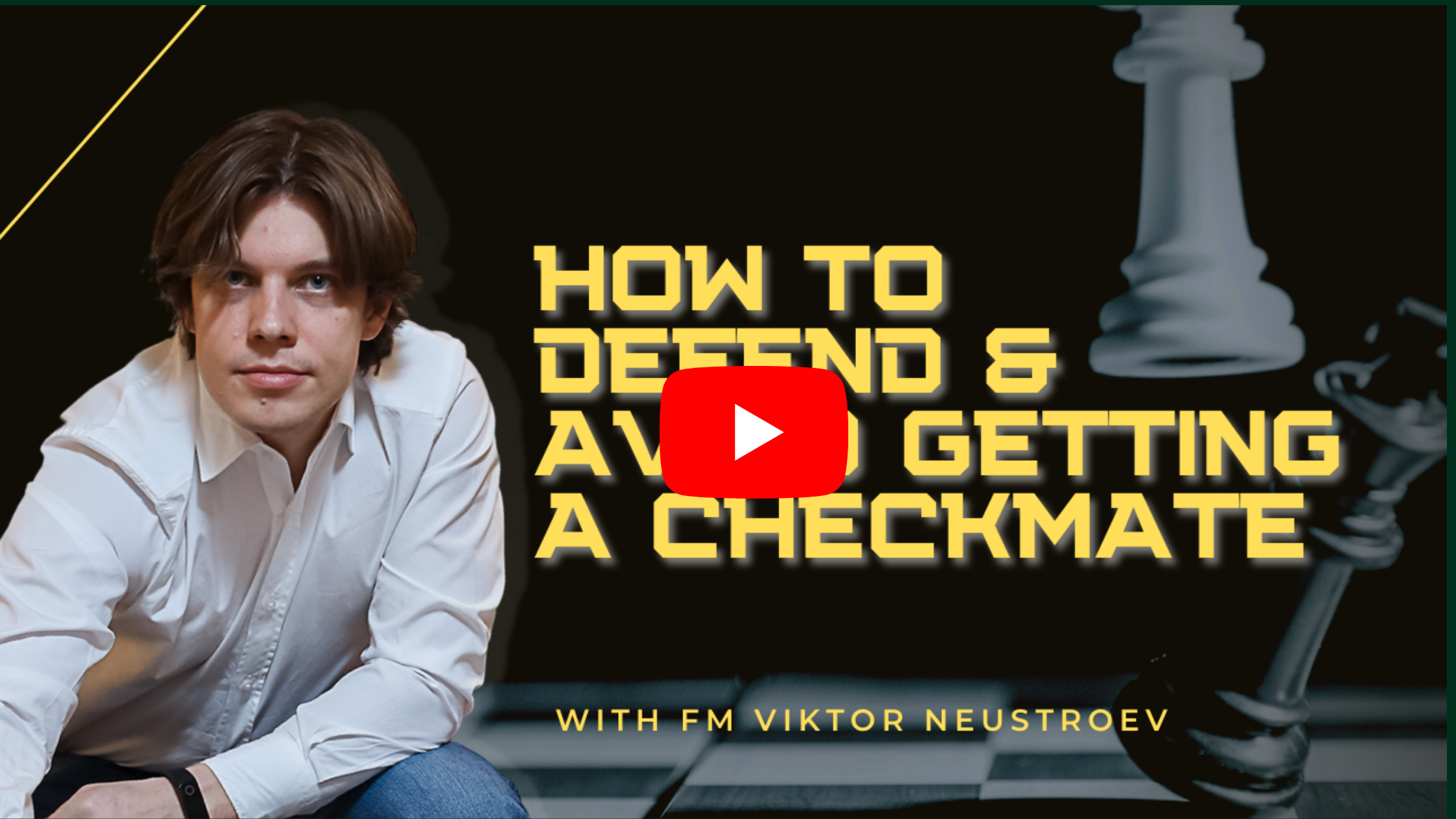 Watch my new video How to Defend and Avoid Getting a Checkmate