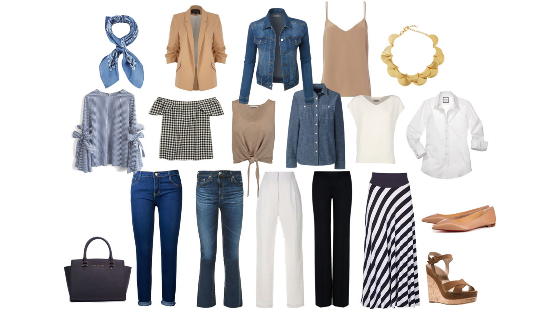 How To Create an All-Neutrals Capsule Wardrobe