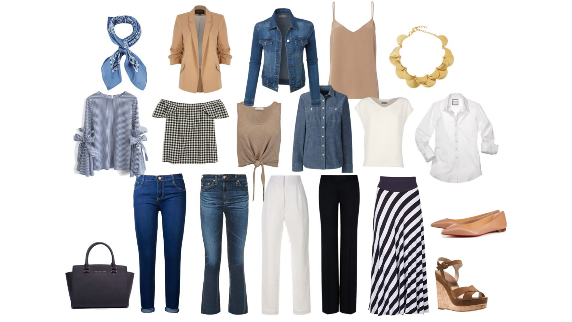 How To Create An All-Neutrals Capsule Wardrobe | Colorful U