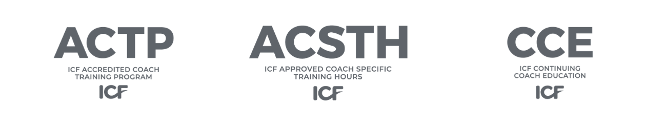 ICF ACTP ACSTH CCE ACCREDITED