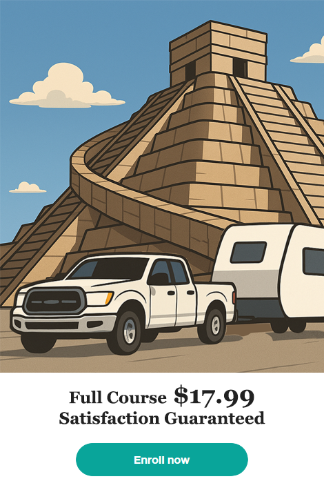 how to back a trailer, trailer backing instruction, traler backing, camper, rv, boat, horse, utility