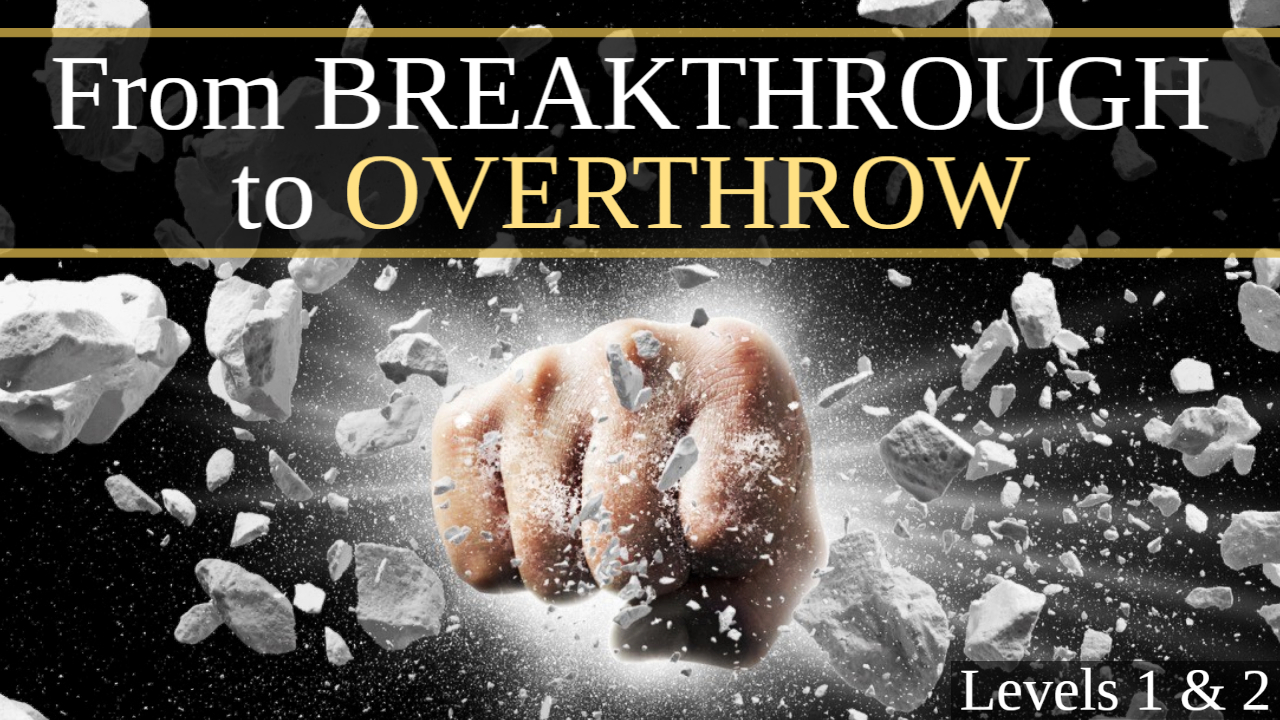 From Breakthrough to Overthrow with Dr. Kevin Zadai course image