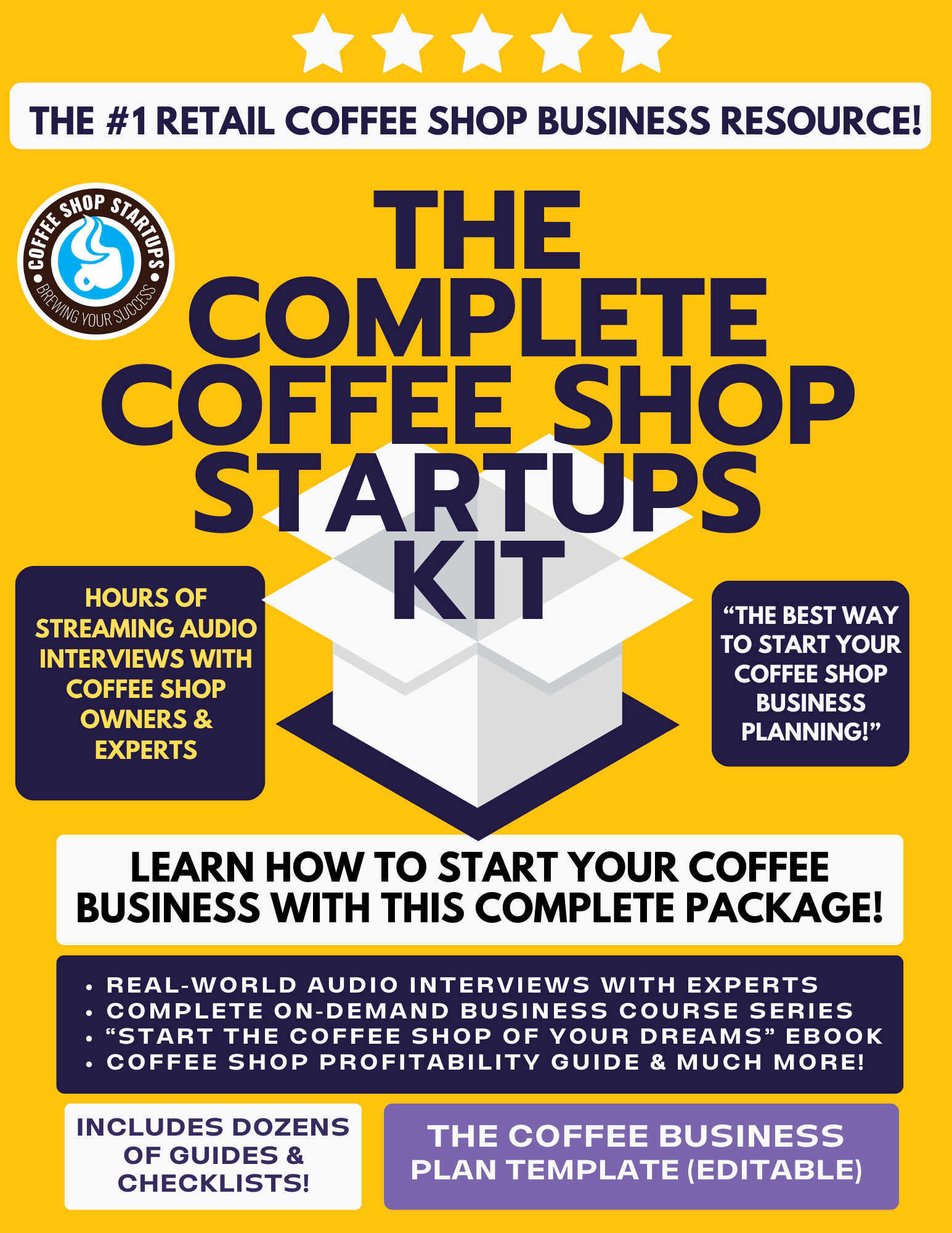 The Coffee Shop Startups Kit