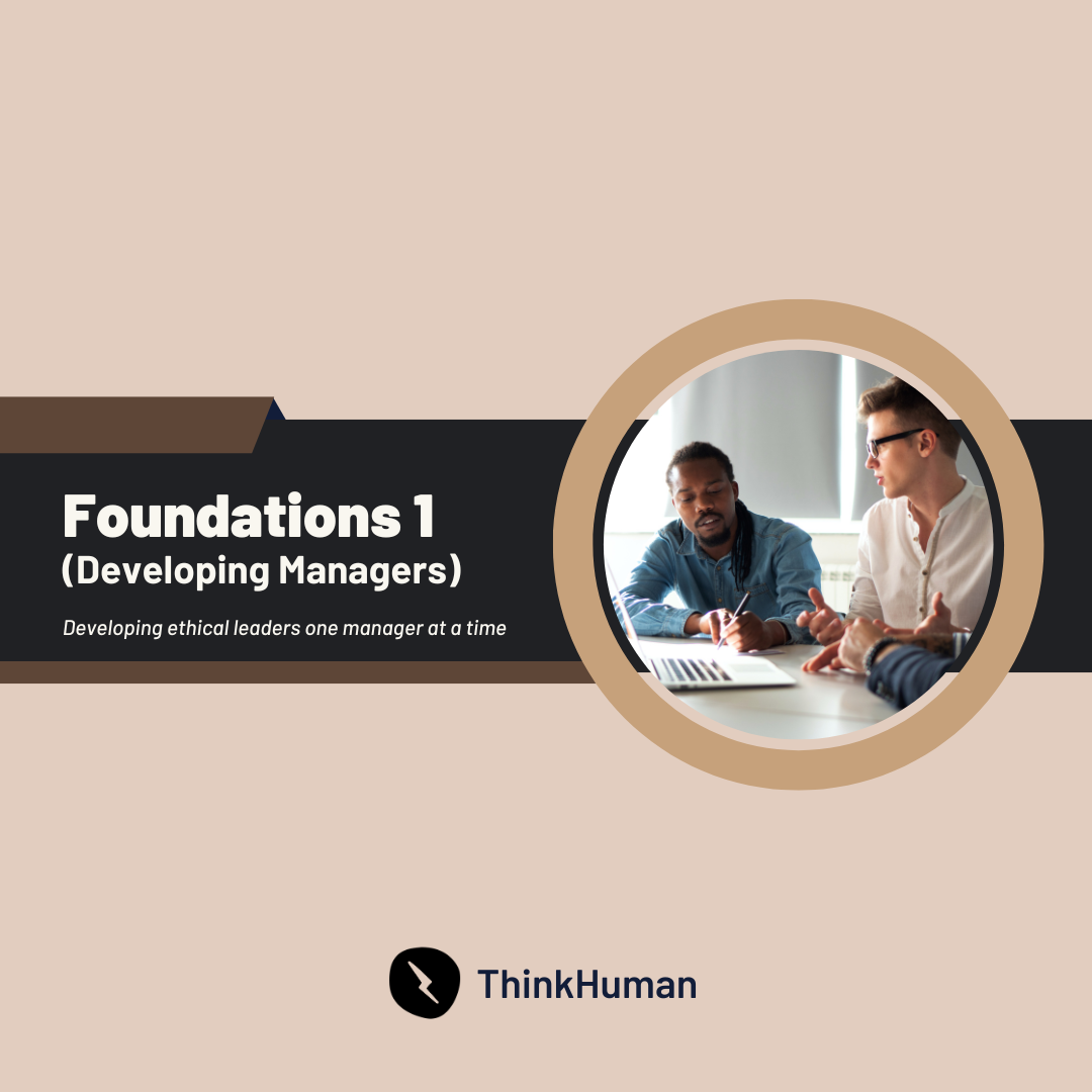 Foundations 1 (Developing Managers)