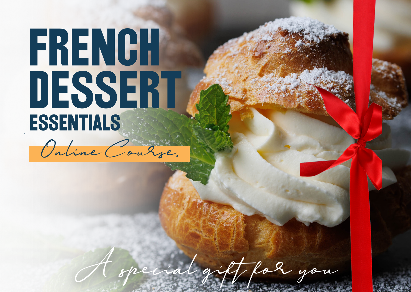 French desserts essentials gift card