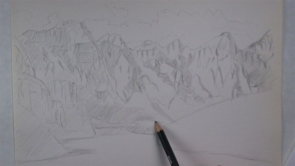 How to Draw Mountains | Let's Draw Today Club