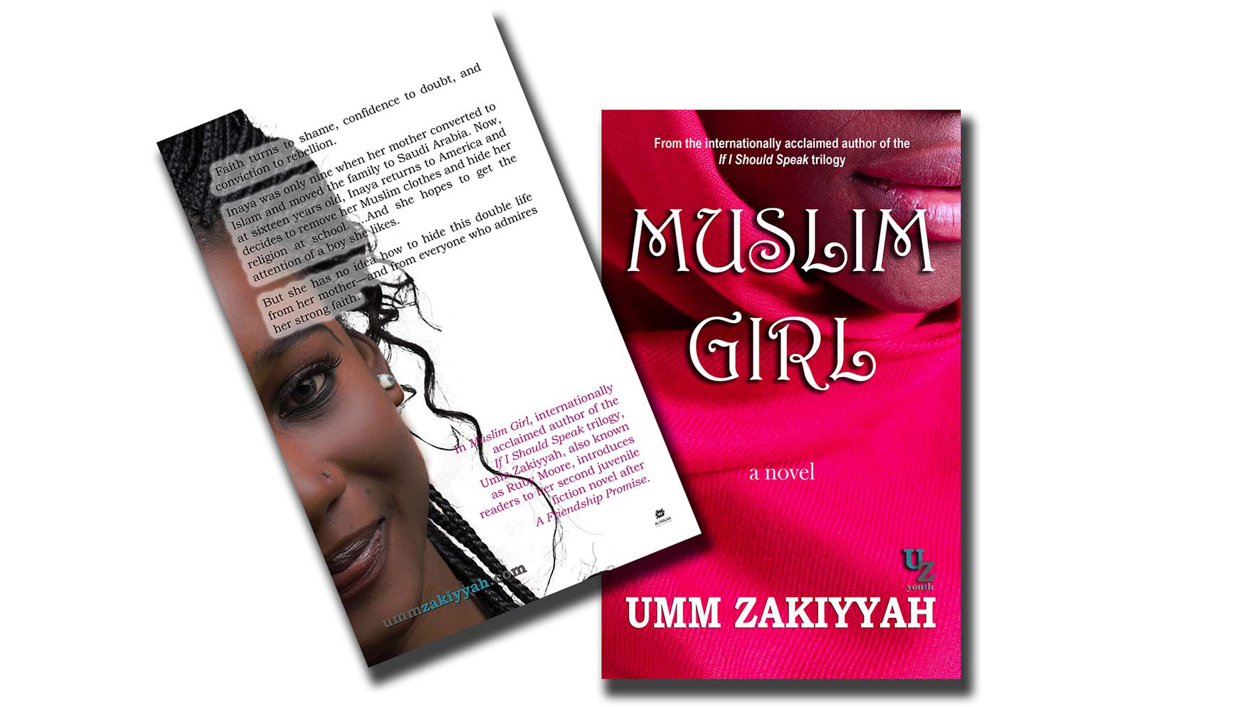front and back cover of Muslim Girl (novel)