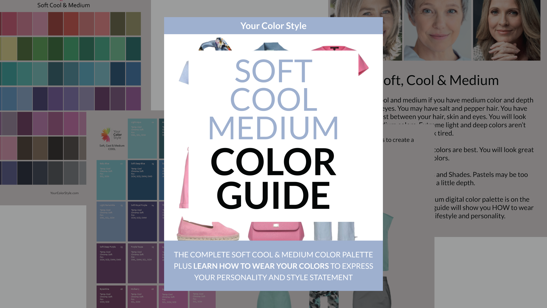 Soft Cool Medium Color Guide