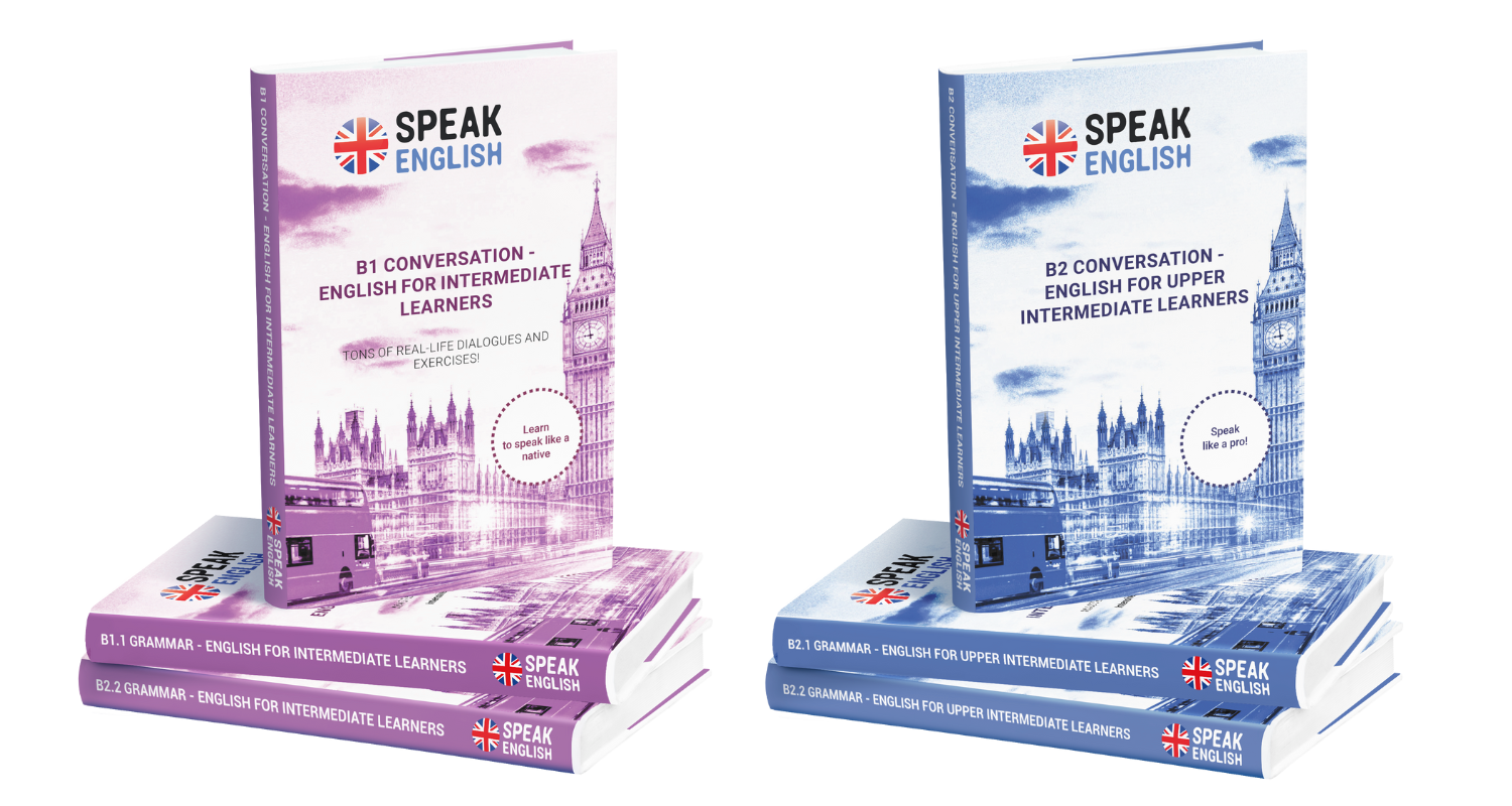 English books for grammar and conversation for intermediate students