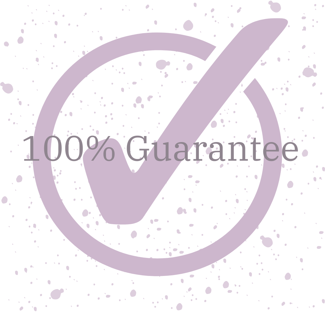 100% money-back guarantee