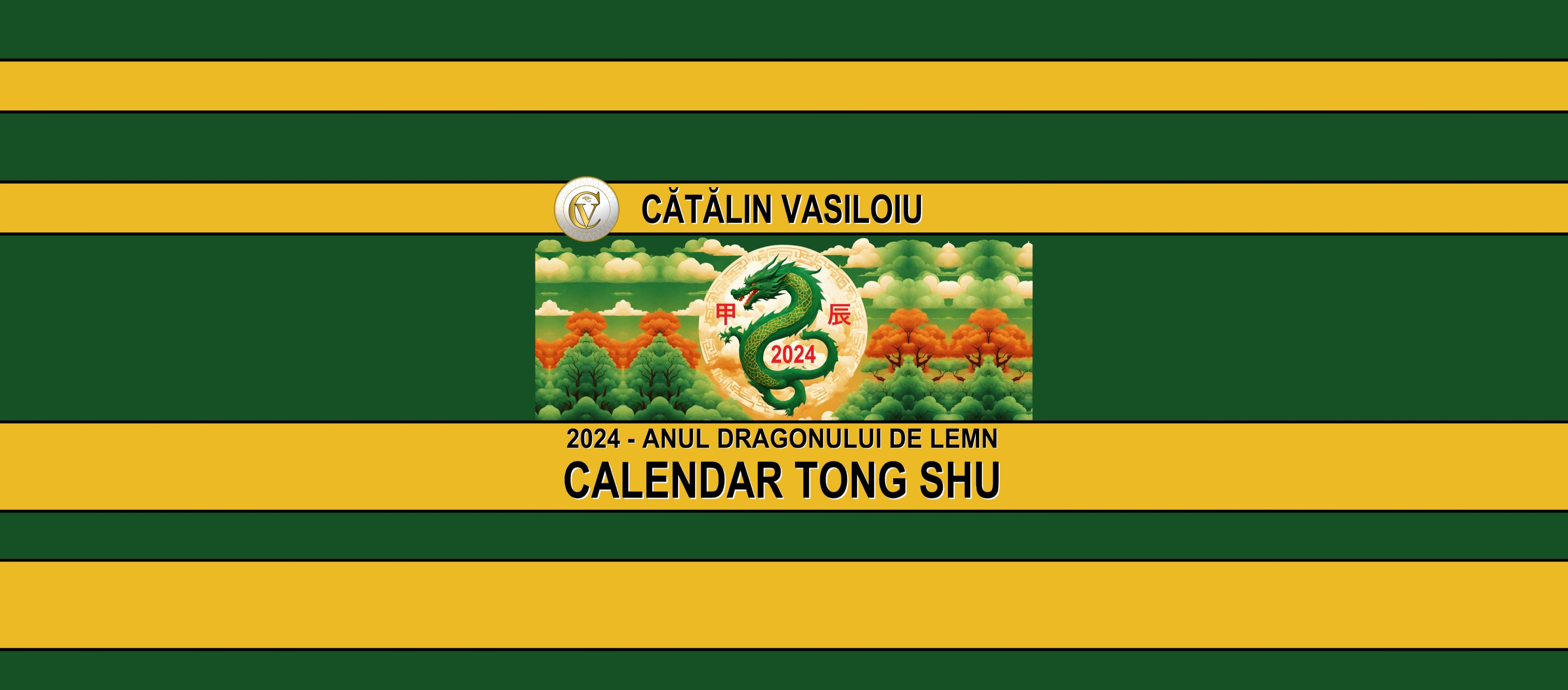 Calendar Tong Shu 2024 Cătălin Vasiloiu Catalin Vasiloiu School