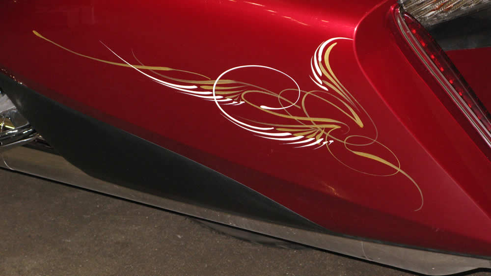 Scroll Style Pinstriping Steve Chaszeyka's Graphics Academy