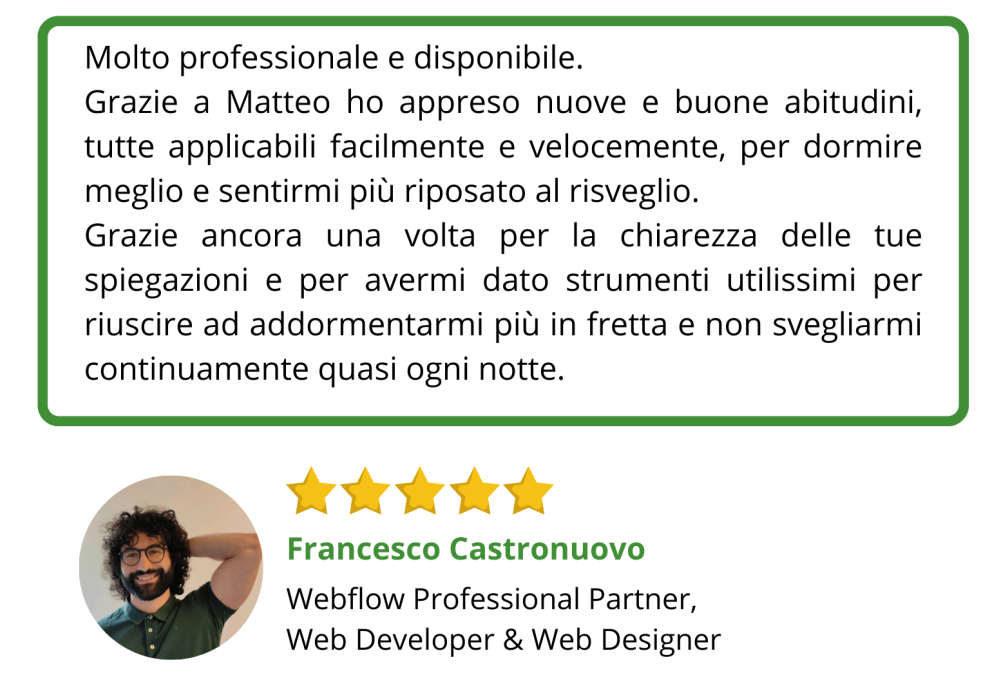 Testimonianza di Francesco Castronuovo