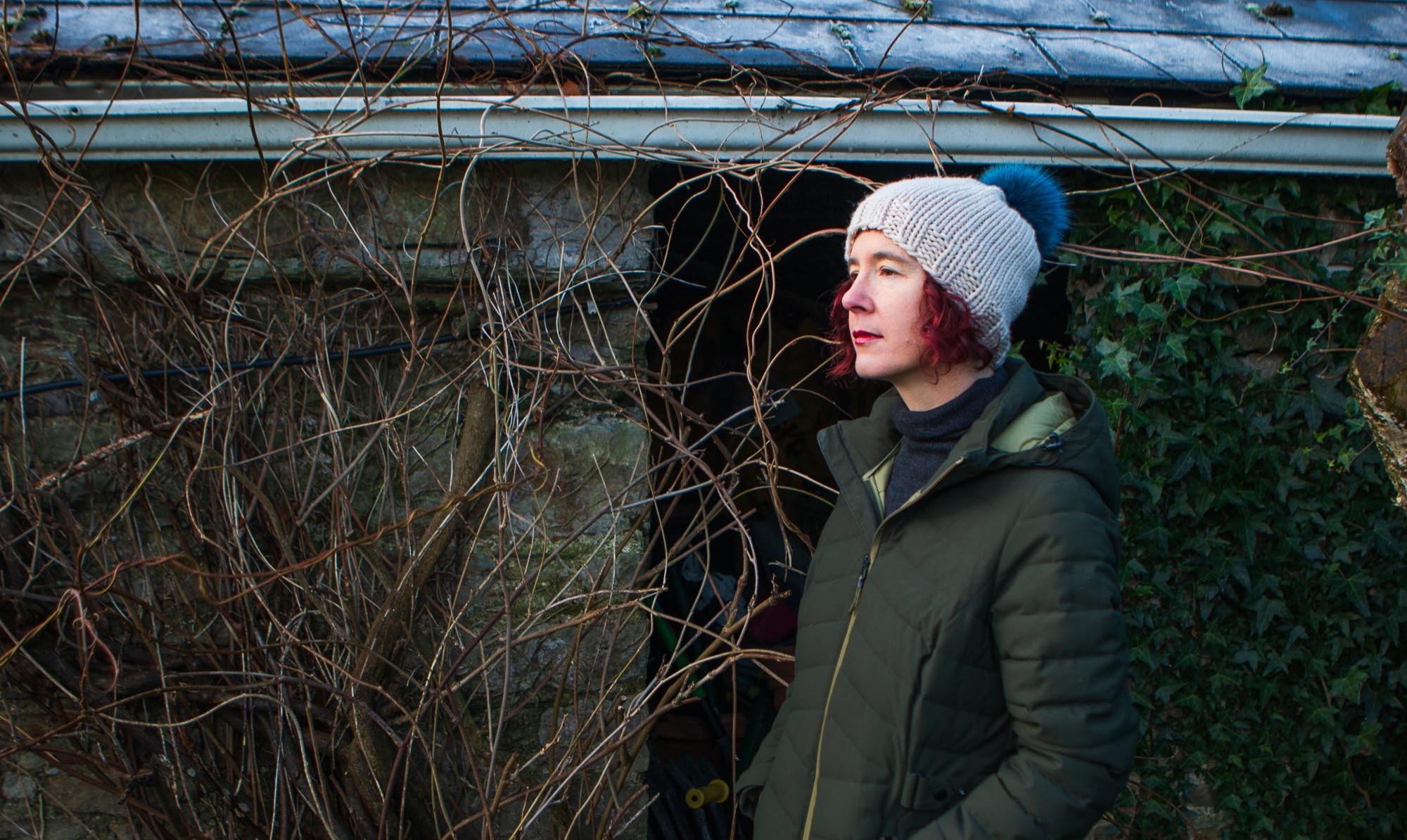 Floop Hat on Carol Feller