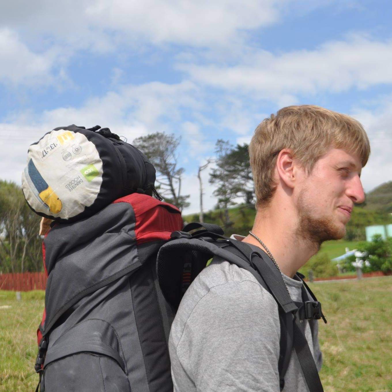 Permaculture volunteer Josh Stobart