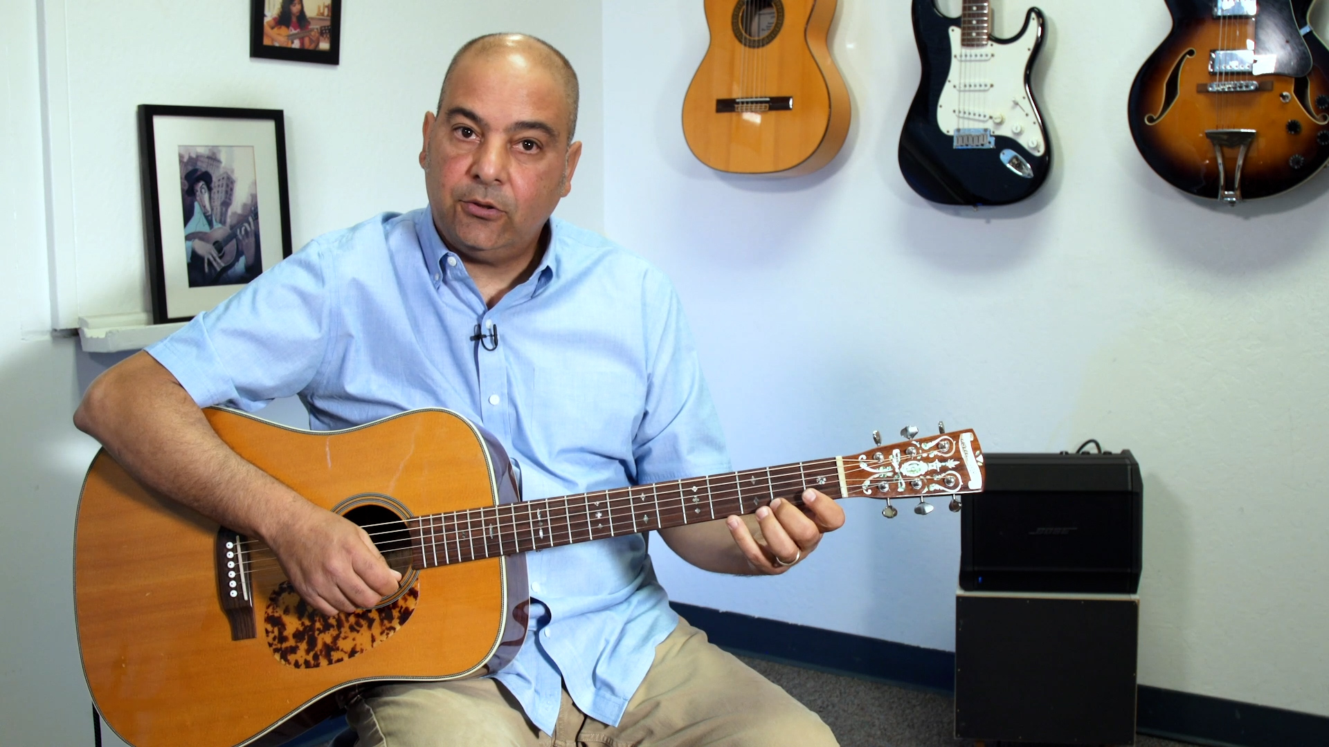 Getting started with guitar with Chris Shahin Music