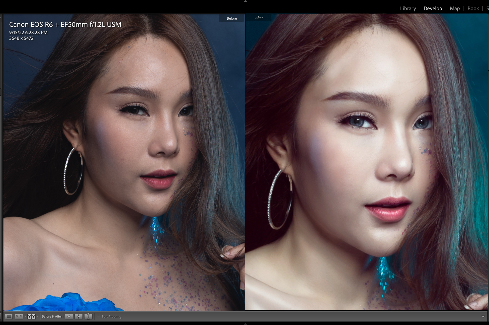 เรียนรีทัชผิว photoshop แต่งรูป