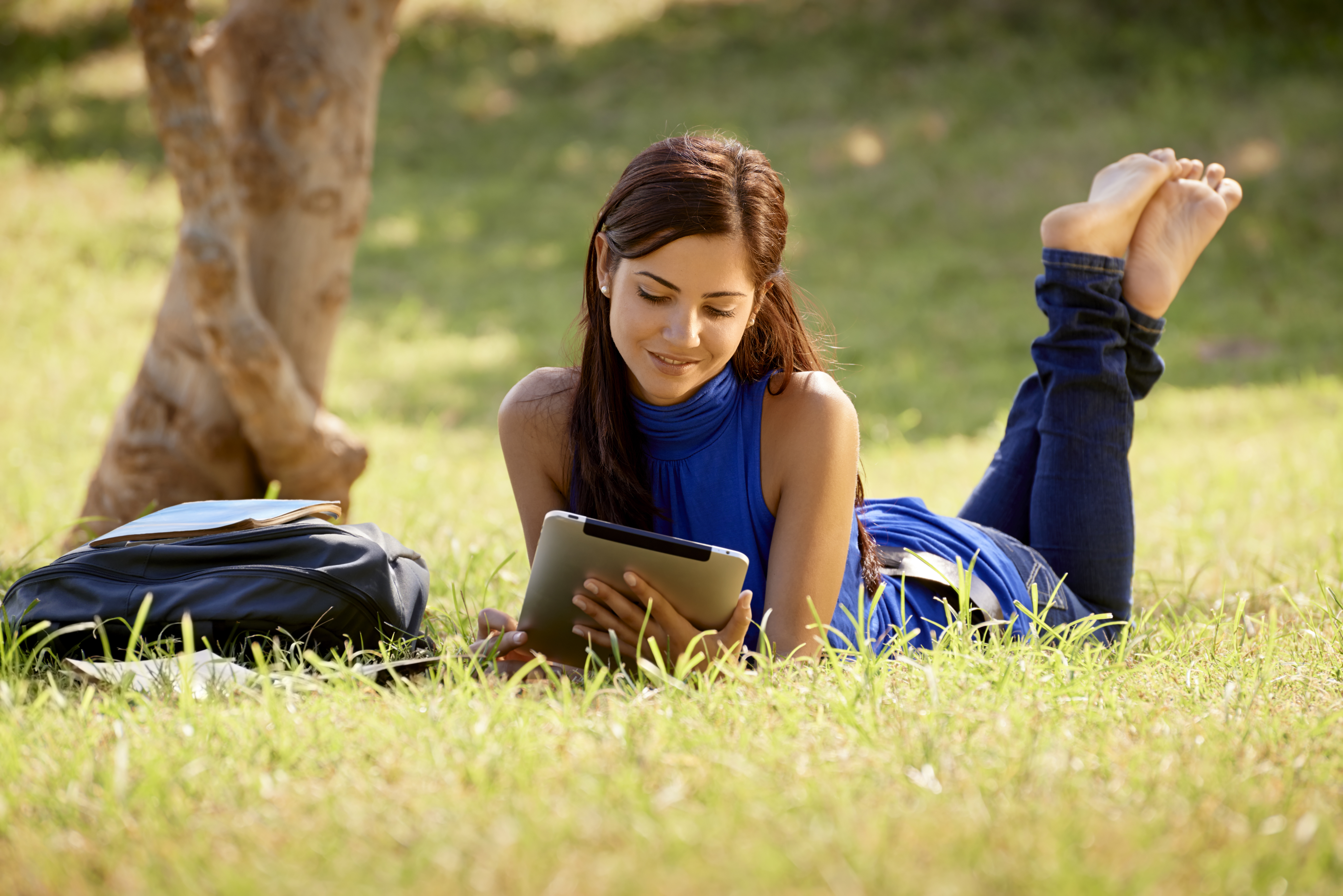 Teen Girl Reading