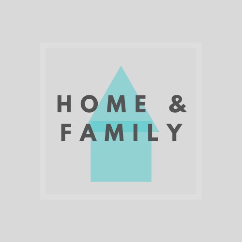 Home and family icon for moms