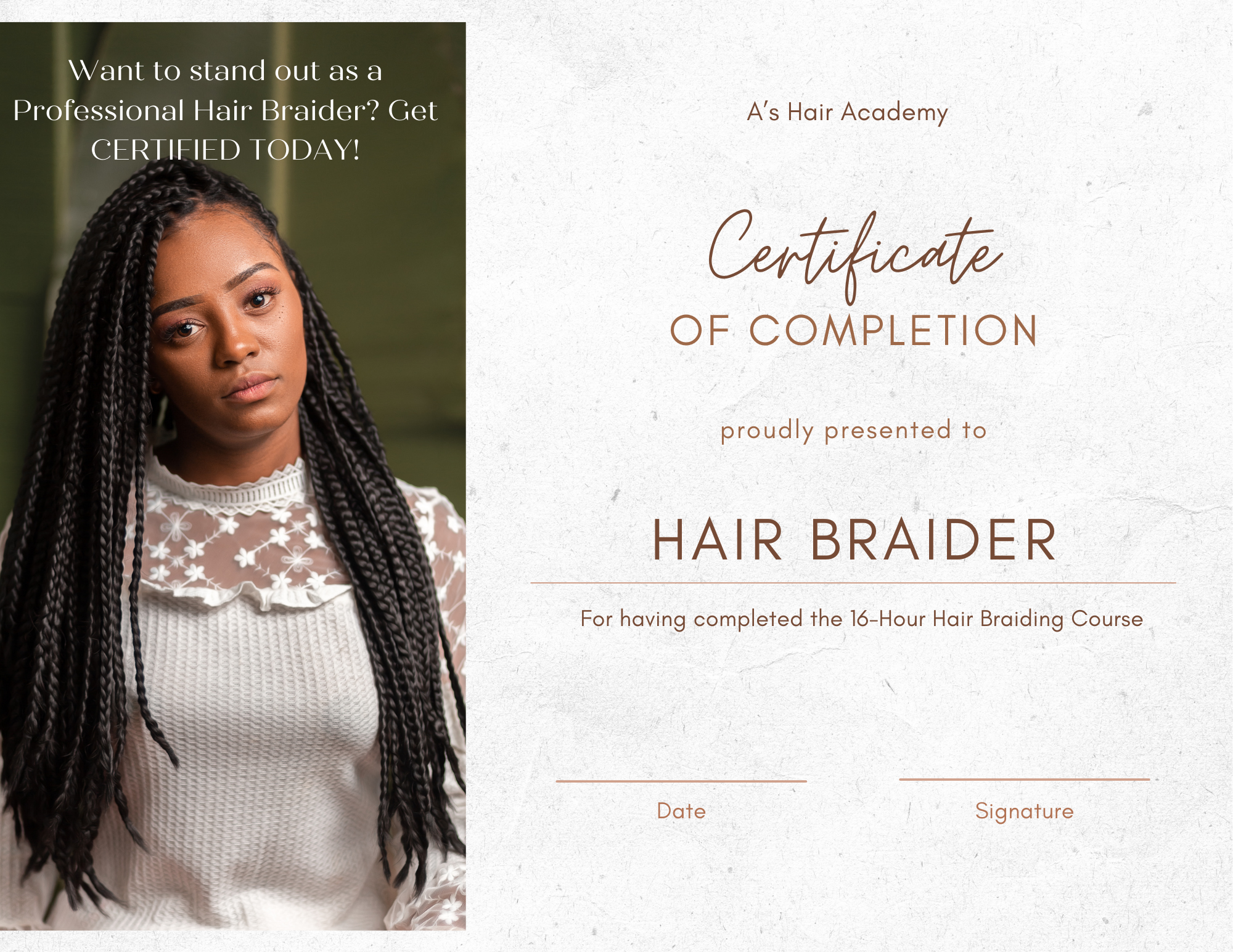 young lady with braids in her hair 