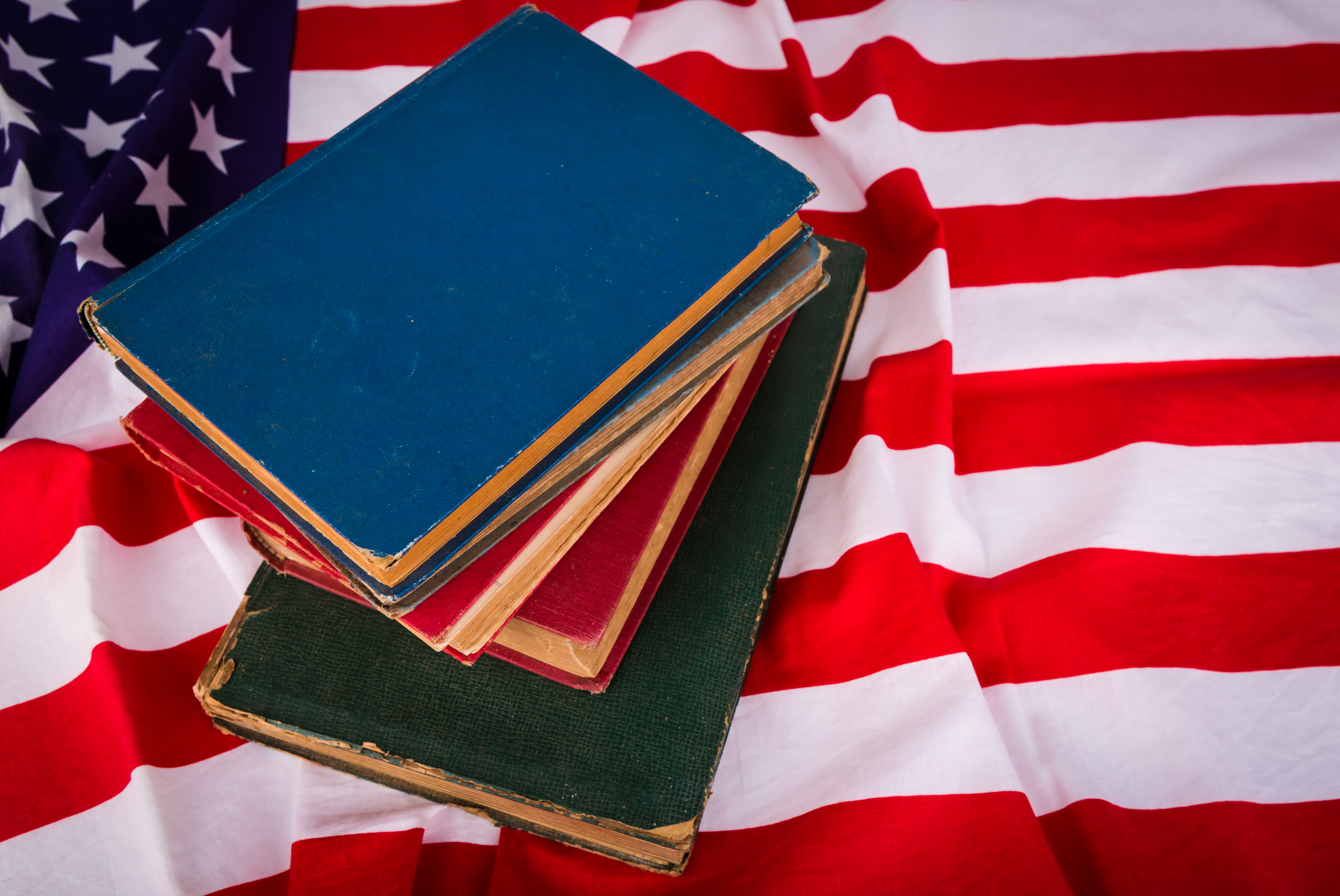 Books on American flag