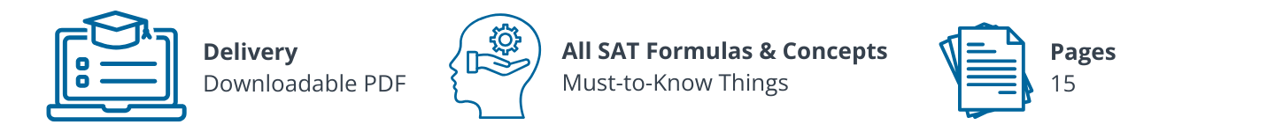 Digital SAT Math Formula Sheet