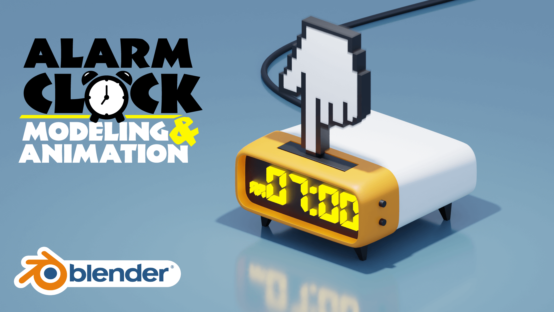 Easy Alarm Clock Animation | Render Craft