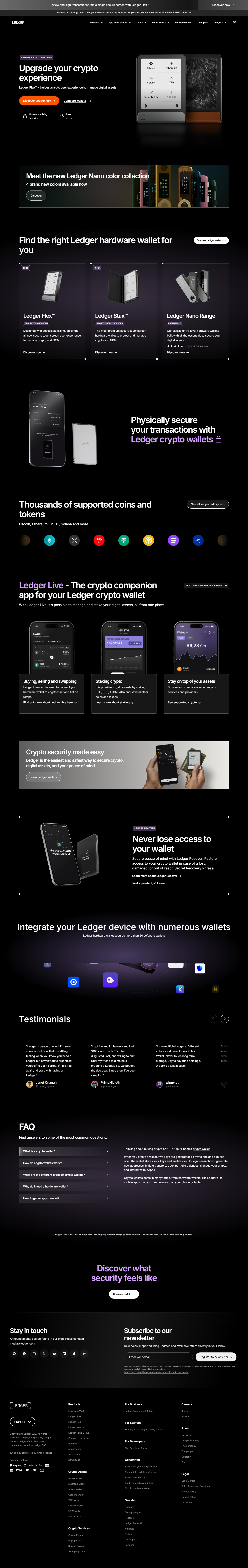 Ledger.com/Start