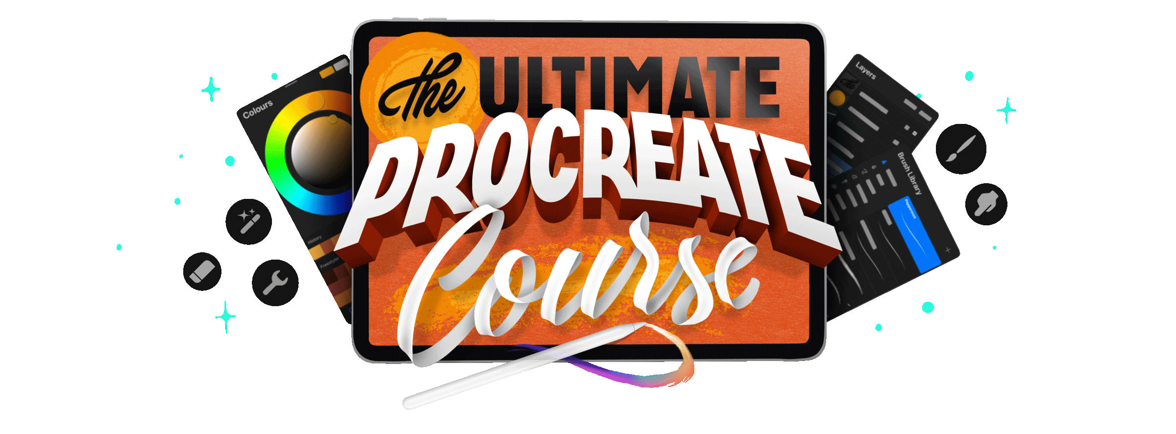 The Ultimate Procreate Course Thumbnail