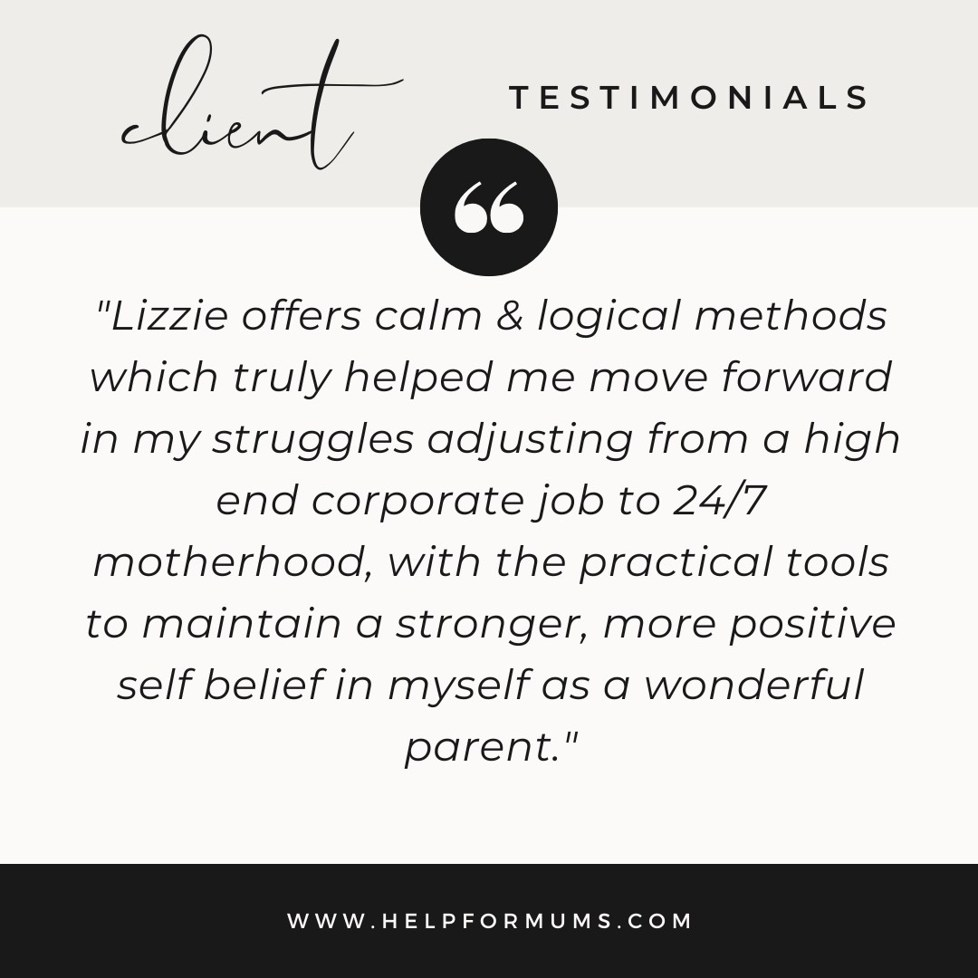 how to be a calm parent course testimonial