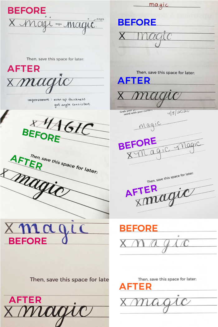 happy ever crafter faux calligraphy tutorial