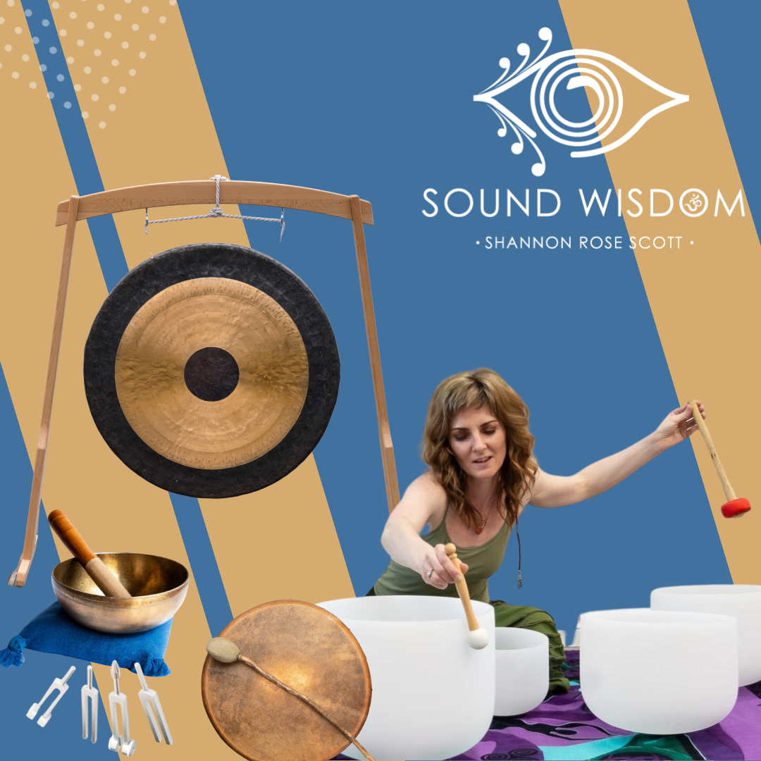 Link to explore all Sound Wisdom course options, including individual instrument certifications and foundational sound healing programs. 